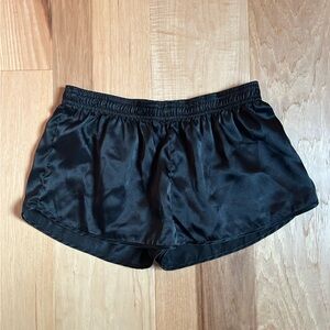 American Apparel size S roller short silky black